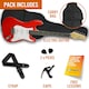 image 9 of 3rd Avenue Full Size Electric Guitar Black