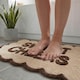image 4 of Sweet Cheeks Scalloped Bath Mat