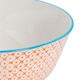 image 7 of Nicola Spring Hand-Printed Cereal Bowls - 16cm - Blue - Pack of 6 | Multi | Multi