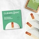 image 2 of Cleanlogic Sustainable Cotton Round Dual Texture Body Scrubber Contains 3 Pairs