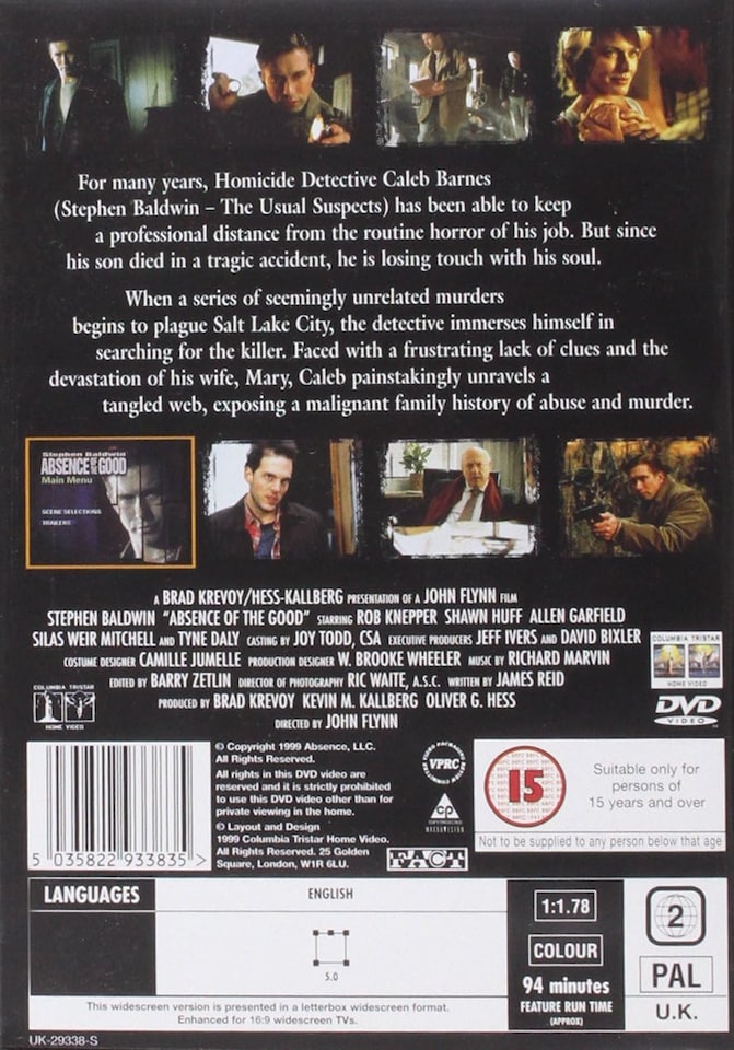 image 1 of Absence Of The Good DVD