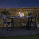 image 5 of Resol Gala 4 Seater Garden Dining Table - Grey | Grey | Grey