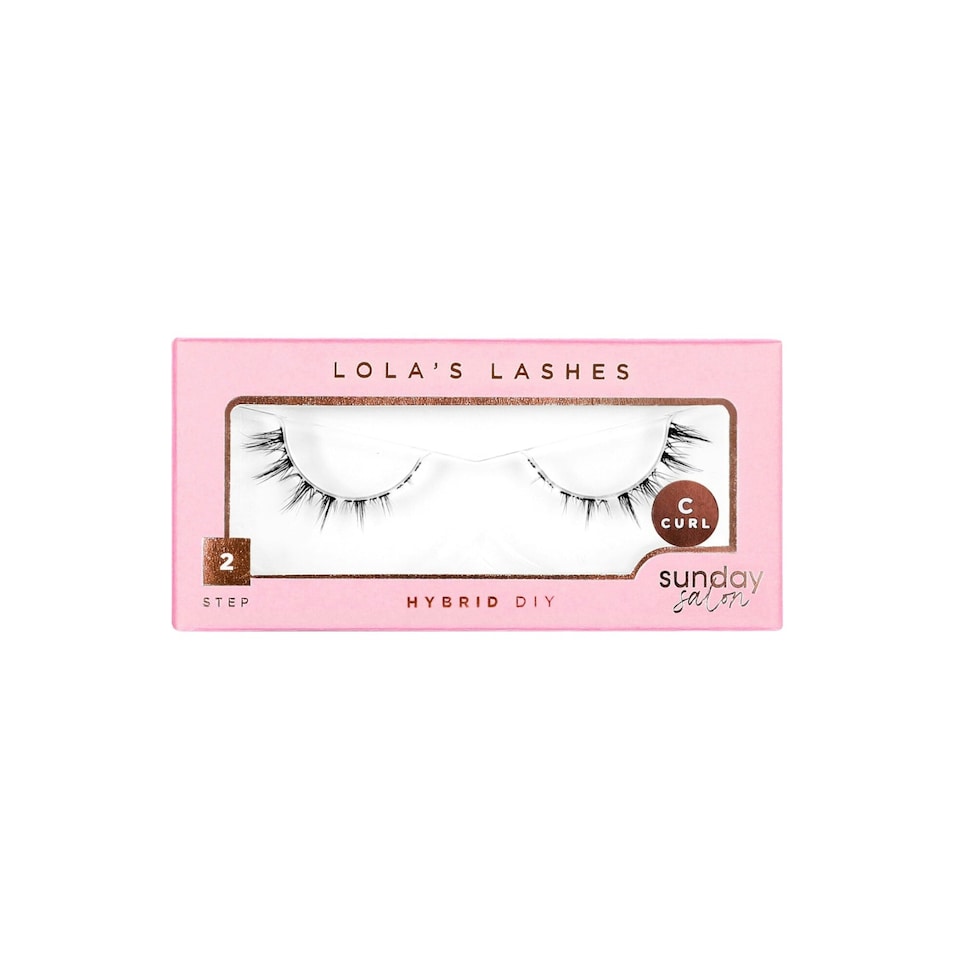 image 1 of Lola's Lashes Cat-eye Hybrid Pre-mapped Cluster Lashes
