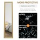 image 6 of HOMCOM Full Length Mirror Farmhouse Wall Mirror Hanging Freestanding Natural