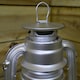 image 5 of 12" Paraffin Hurricane Camping Lantern Light in Silver