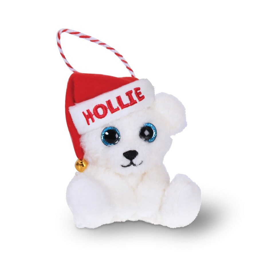 image 1 of Personalised My Christmas Bear Decoration - 100+ Titles - Hollie