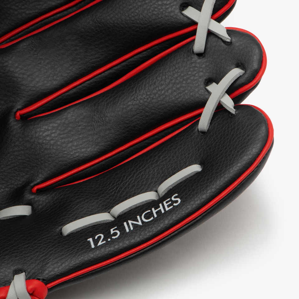 image 1 of Decathlon Glove BA100 LHT - Black/Red