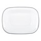 image 4 of Argon Tableware White Enamel Pie Dishes - 25.5cm - Grey - Pack of 2
