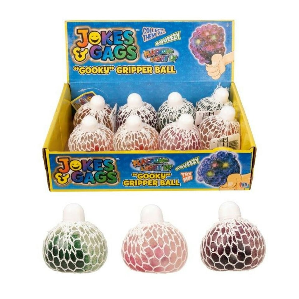 image 1 of Single Light Up Gooky Gripper Ball