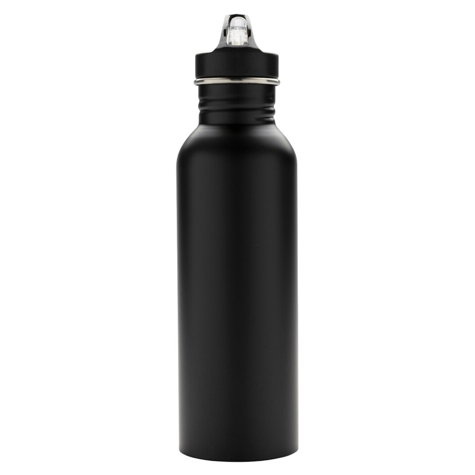image 1 of XD Collection Deluxe Stainless Steel Active 710ml Bottle - Black - One Size Black | One Size