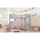 image 1 of Premier Dove Grey Bunk Bed 3ft (90cm)