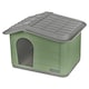 image 2 of URBNLIVING Plastic Dog House Outdoor Pet Kennel Shelter | Multi | Green | S | 1