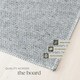 image 5 of Washable Rug Nadira - different sizes, abstract pattern, synthetic wool and felt, non-slip Cream | Beige/Grey | 110 x 60 cm