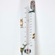 image 2 of Homescapes Outdoor Thermometer with Woodland Animal Design