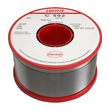 MULTICORE / LOCTITE No-Clean LeadFree Clear Residue Cored Solder Wire 0.5mm 250g