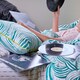 image 6 of Martex Green Zebra Marble Duvet Cover Set Green Super King Green | Super King