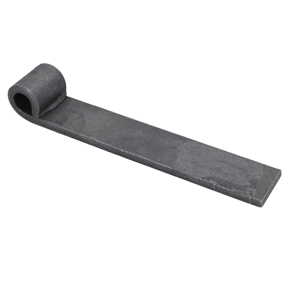 image 1 of 2 x Straight Strap Tailgate Hinge Eyelet 12.5mm Pin Weld On Trailer Truck 150mm