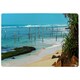 image 1 of Fishermen on the ocean coast of Sri Lanka (Rug) Blue | S