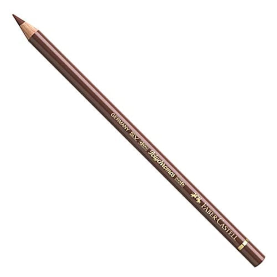Faber-Castell - Polychromos Artists' Pencil, Burnt Sienna (283) - FC110283