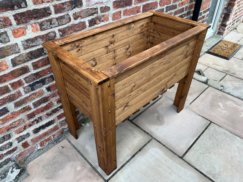 image 1 of Somerford Deep Root Extra Large Planter - Wood - L59 x W120 x H90 cm - Fully Assembled
