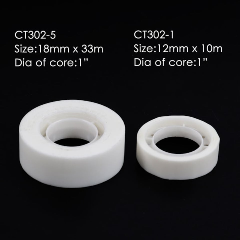 image 1 of Pack of 8 Invisible Tapes 18mm x 33m