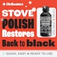 image 2 of Dirtbusters Black Stove Polish for Log Burners & Grates  Fume & Odour Free Alternative to Stove Paint (250ml)
