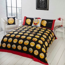 Icons Polycotton Duvet Cover Set with Pillowcase Multi | Single