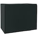 image 1 of Outsunny 3 Seater Garden Swing Cover, Windproof and Anti-UV Black