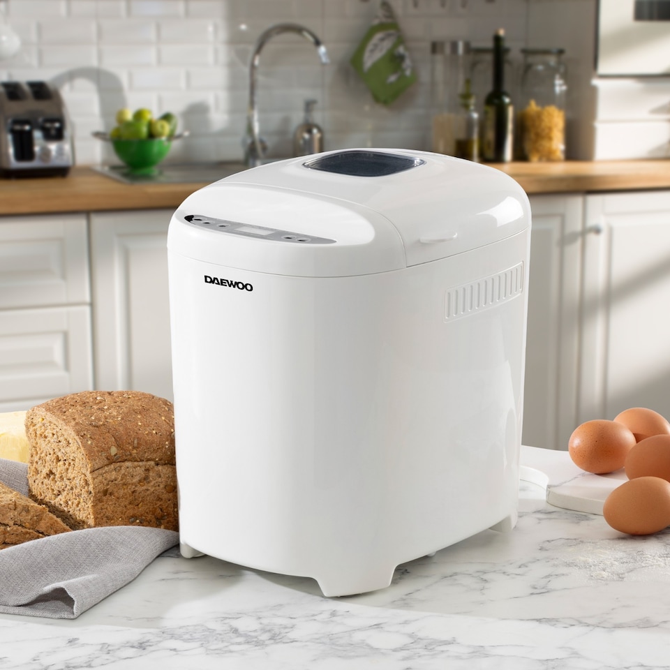 image 1 of Daewoo 2lb Digital Bread Maker with 11 Programs, 700/900g Loaf & LCD Timer