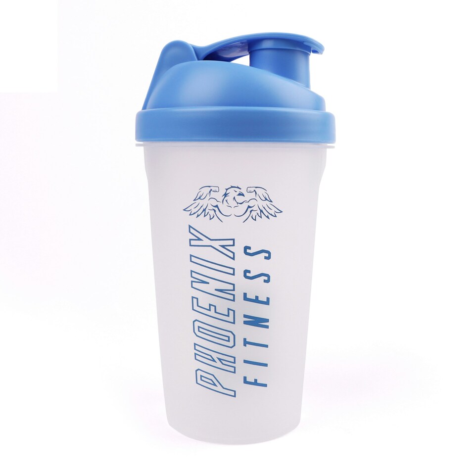 image 1 of Phoenix Fitness Protein Shaker - 700ml, Blue