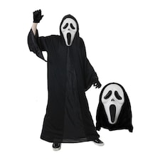 Screamer Costume - Reaper Costume, Mask & Gloves | Black | L
