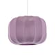 image 1 of Modern Pendant Lamp Shade with Soft Elasticated Fabric Lilac Covering | Purple