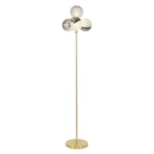BHS Paisley Floor Lamp, Antique Brass