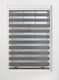 image 4 of Day and Night Zebra Roller Blind 175cm Wide x 165cm Long | Grey | Dark Grey
