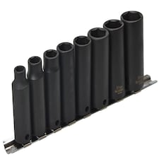 Teng 9386 Deep Impact Socket Set Of 8 Metric 3/8In Drive
