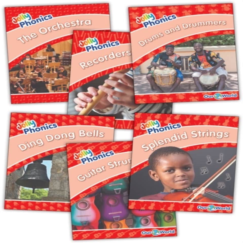 Jolly Phonics Our World Red Level Reader