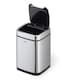 image 2 of Durable Motion Sensor Bin | Smart Automatic Steel Kitchen Waste Bin | 6L Silver | Silver