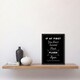 image 2 of Funny Toilet Flush Again Funny Bathroom A4 Black Framed Wall Art Print