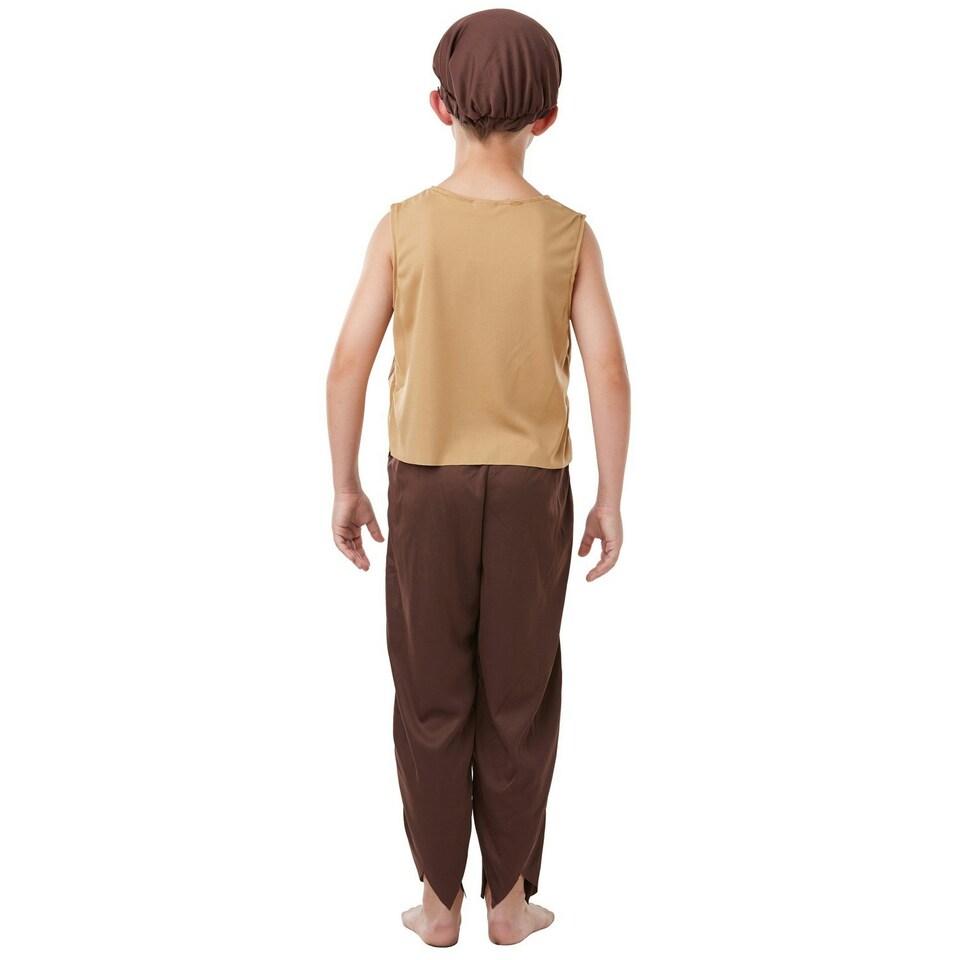 image 1 of Bristol Novelty Childrens/Kids Victorian Urchin Costume - Brown/Green - 5-6 Years 5