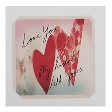 Hallmark Valentine's Day Card For One I Love 'All Yours' - Small Square