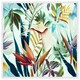 image 1 of Tropical plants (Picutre Frame) White | XL