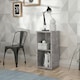 image 4 of Mauro 1 Shelf Storage Unit in Concrete Grey