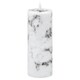 image 3 of Hill Interiors Luxe Collection Marble Natural Glow Electric Candle - White/Black - 15cm x 7cm x 7cm