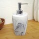 image 3 of Showerdrape Octavia White Marble & Chrome 3 Piece Bathroom Accessory Set