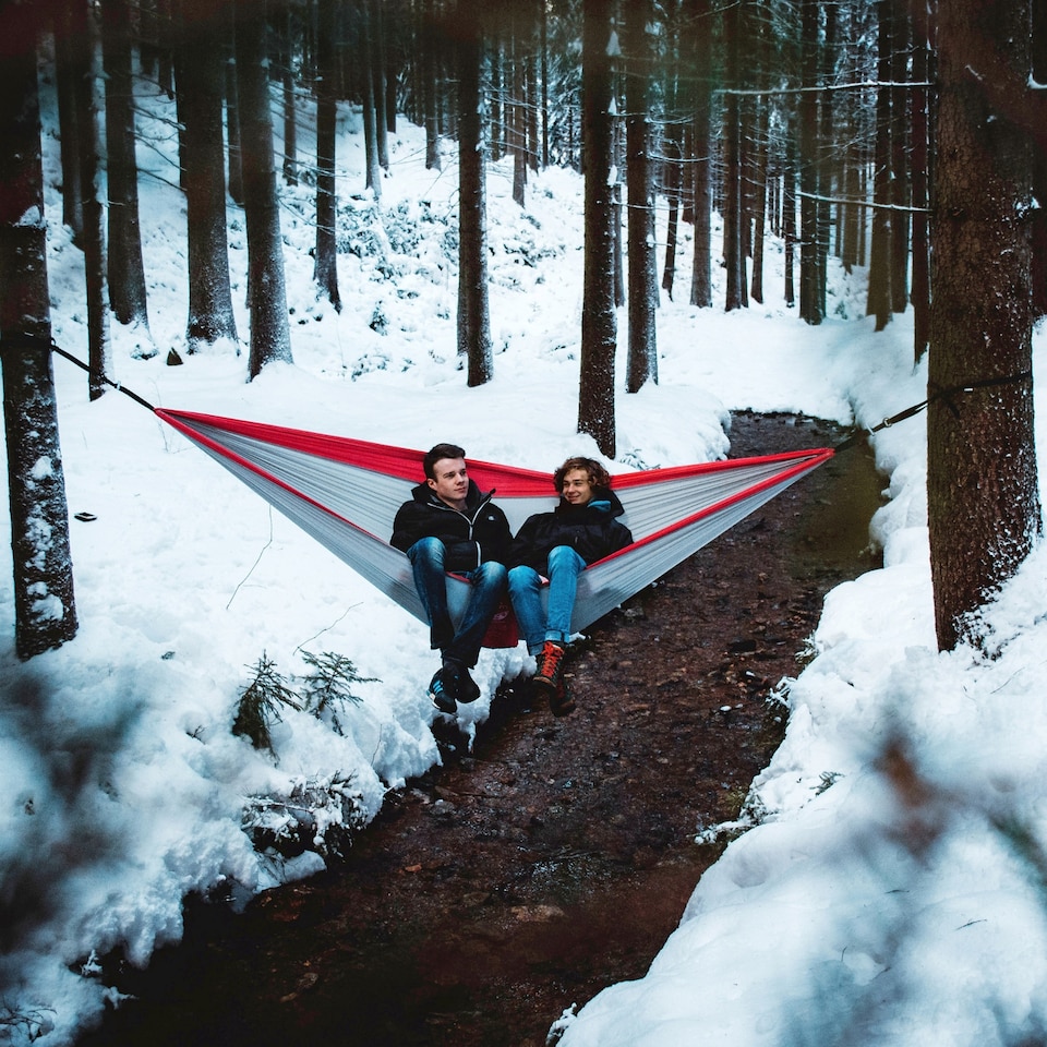 image 1 of Amazonas XXL Ultralight Camping Hammock – Silk Traveller