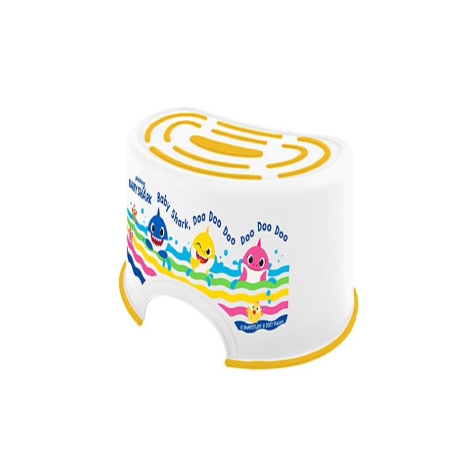 image 1 of Baby Shark Non Slip Potty, Training Seat and Step Stool