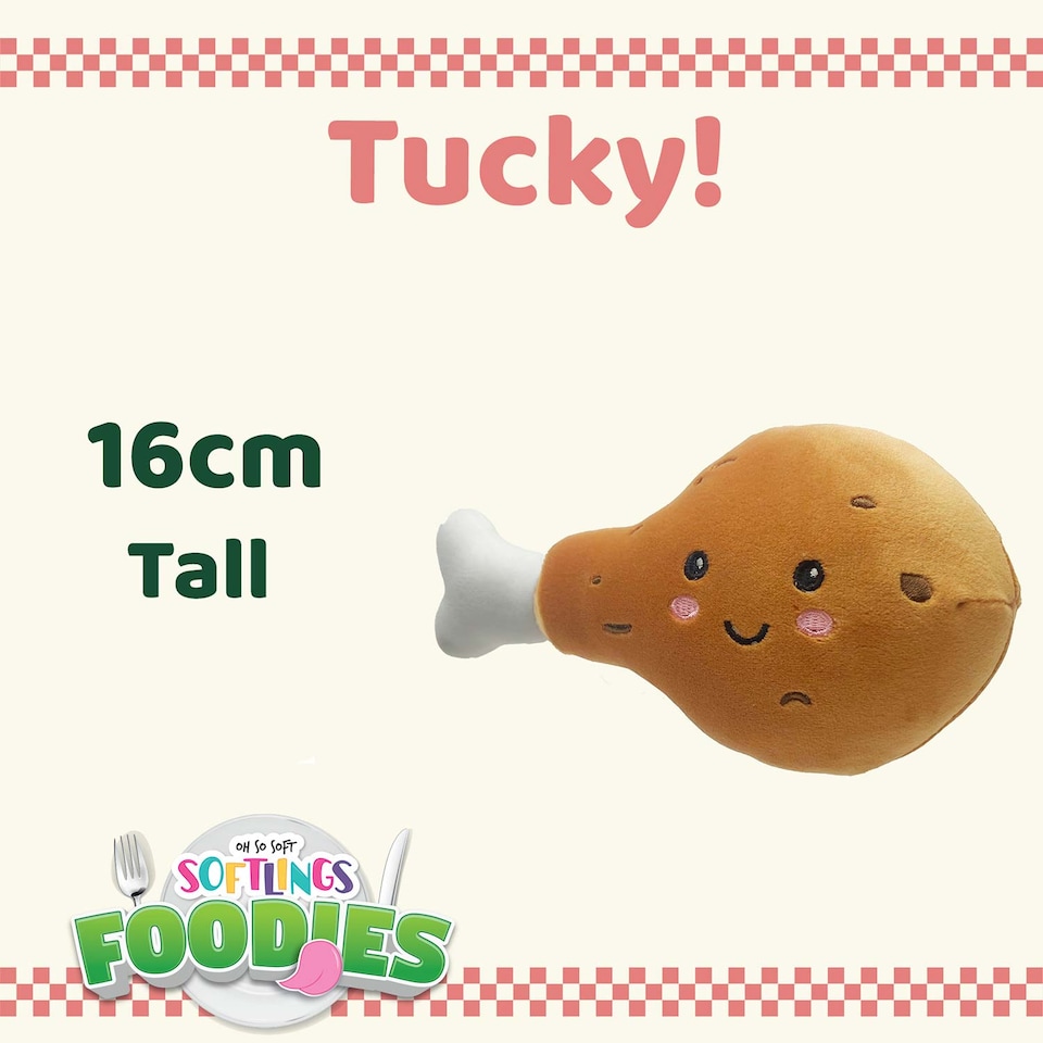 image 1 of vfm-estore food-themed plush soft toy - cuddly fluffy stuffed toy