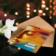 image 4 of Happy Birthday Gold Buddha Face Modern Painting Birthday Card