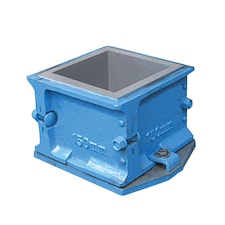 Pegdev Concrete Test Cube Mould 150mm – 4-Part Slump Strength Test