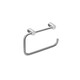image 1 of Cosmic Wall Mounted Towel Rail with Durable Stainless Steel Silver Finish 15 cm